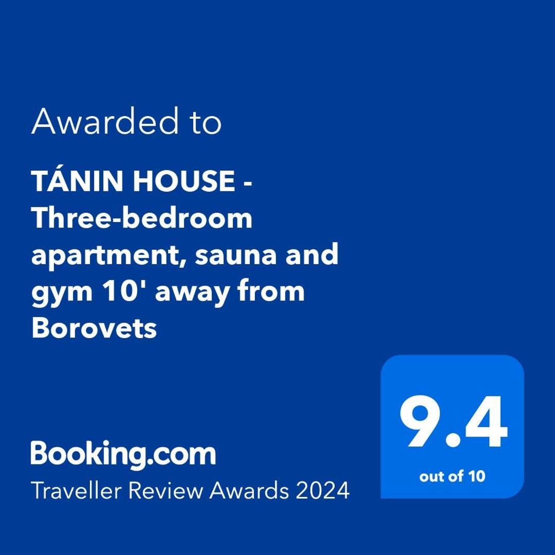 Tanin House - Three-Bedroom Apartment, Sauna And Gym 10' Away From Borovets Samokow Exterior foto